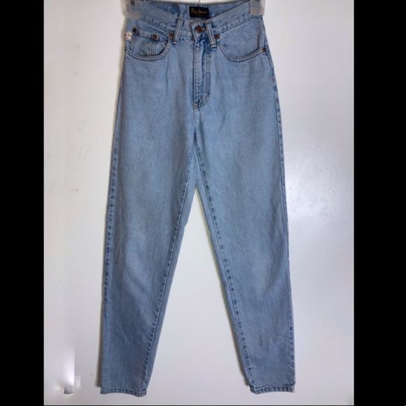 Pepe Jeans Jeans Vintage 8s Pepe Jeans Light Wash High Waisted Mom Jeans Sz 24 Poshmark
